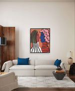 Load image into Gallery viewer, Stripes for Two - Framed Print
