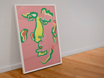 Load image into Gallery viewer, Yellow Nose - Framed Print
