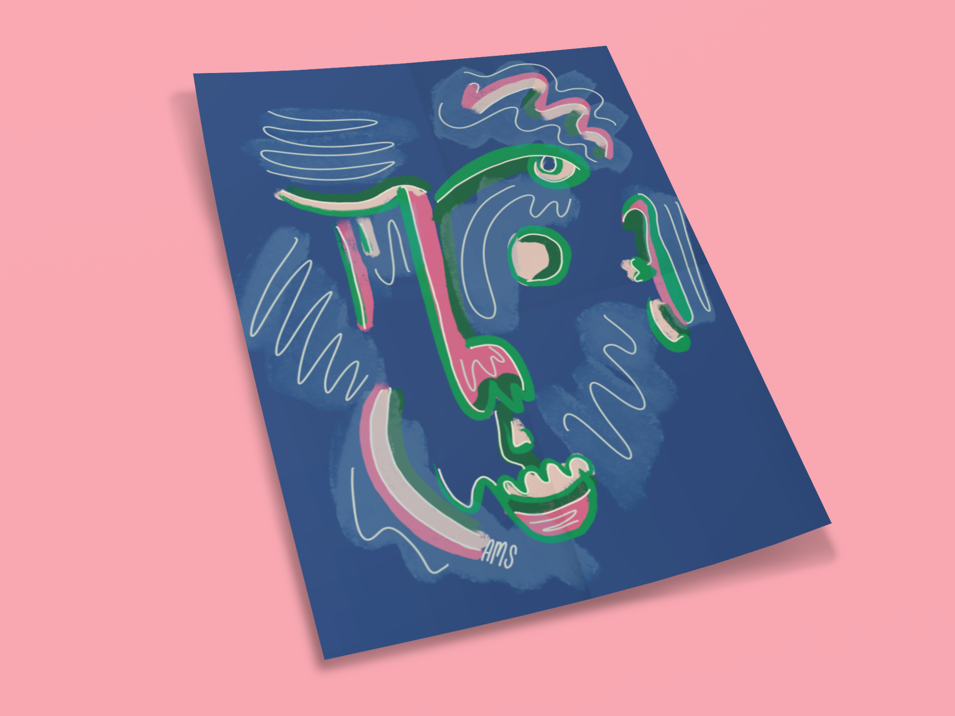 Evening Stroll - Unframed Print