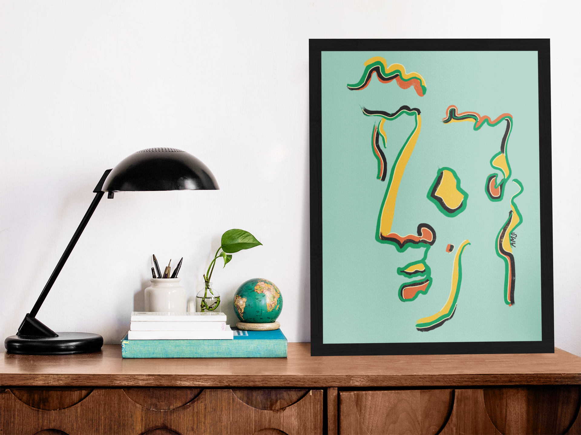 Mint - Framed Print