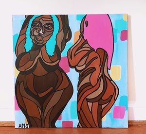 Beauty, 20 in x 20 in